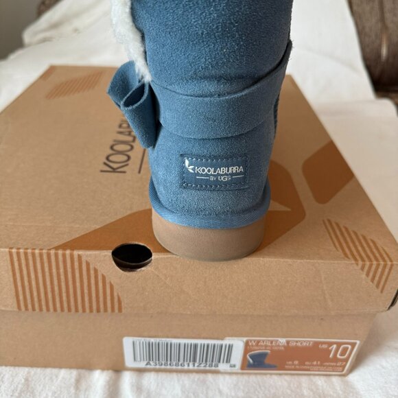 Koolaburra Ugg Boots, Ocean blue, size 10 - Picture 4 of 4